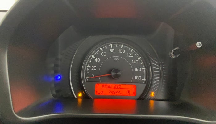 2022 Maruti Celerio VXI CNG, CNG, Manual, 34,893 km, Odometer Image