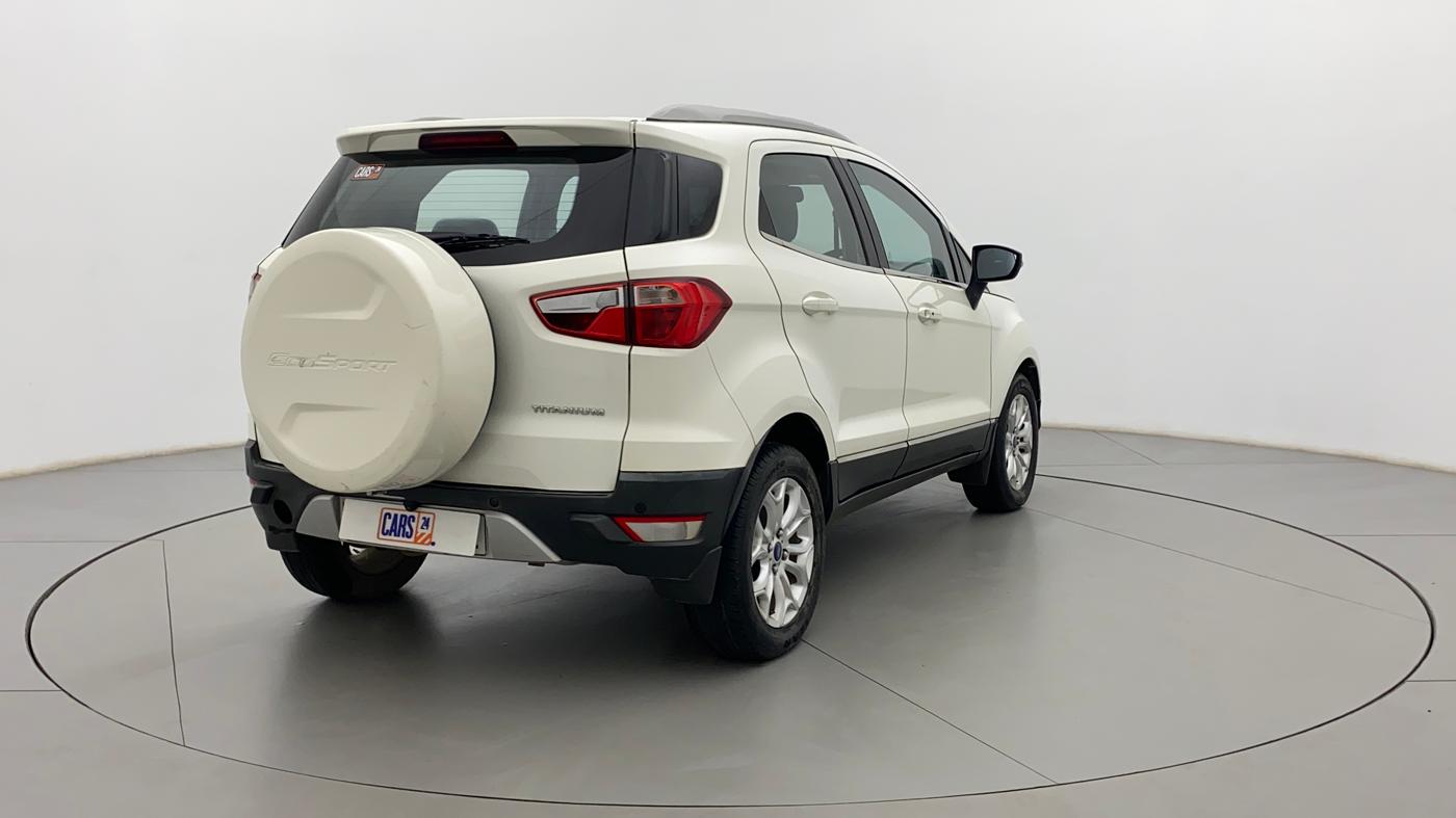 2016 Ford Ecosport TITANIUM 1.5L PETROL AT, Petrol, Automatic, 64,492 km, Right Back Diagonal