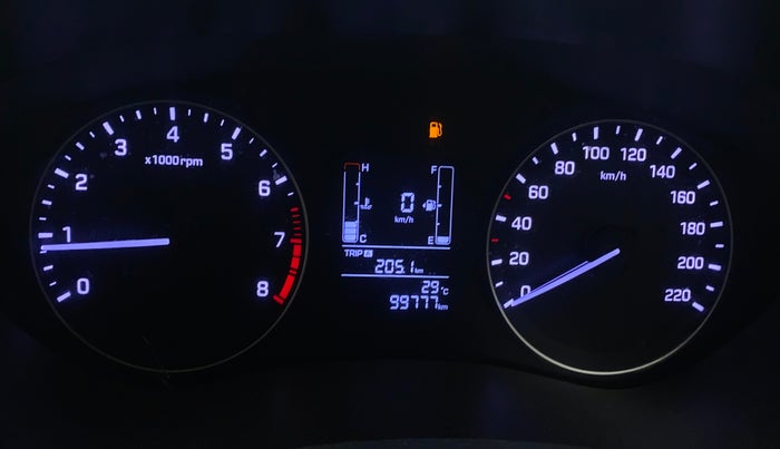 2016 Hyundai Elite i20 SPORTZ 1.2, Petrol, Manual, 99,774 km, Odometer Image