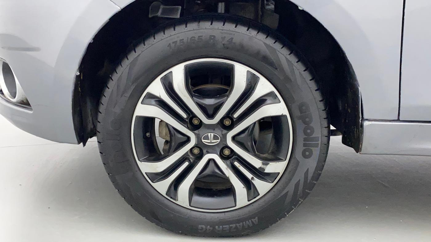 2019 Tata Tiago XZA PETROL, CNG, Automatic, 82,923 km, Left Front Wheel