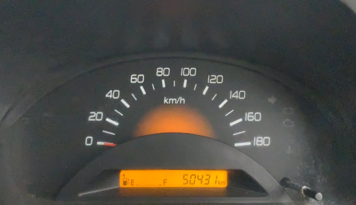 2014 Maruti Wagon R 1.0 LXI, Petrol, Manual, 50,431 km, Odometer Image