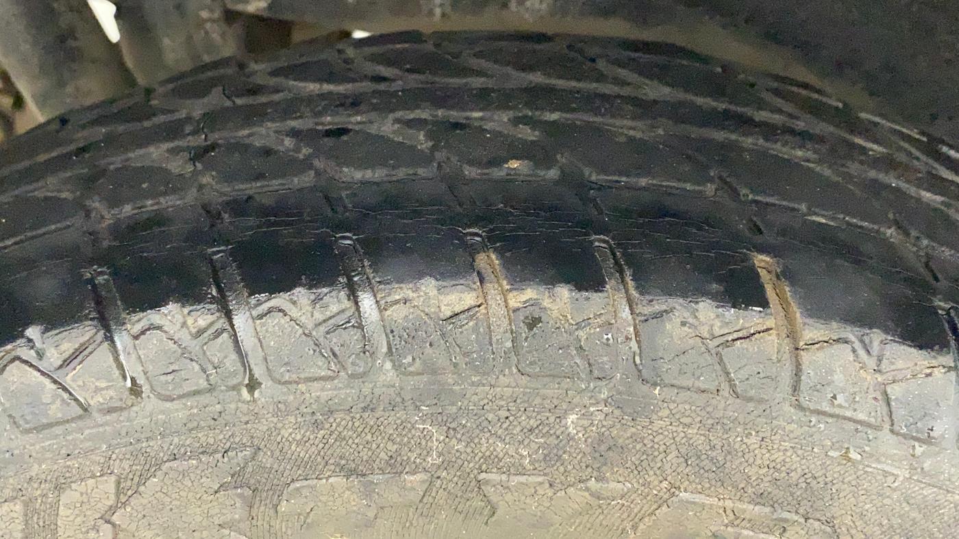 2014 Maruti Wagon R 1.0 LXI, Petrol, Manual, 50,431 km, Right Rear Tyre Tread