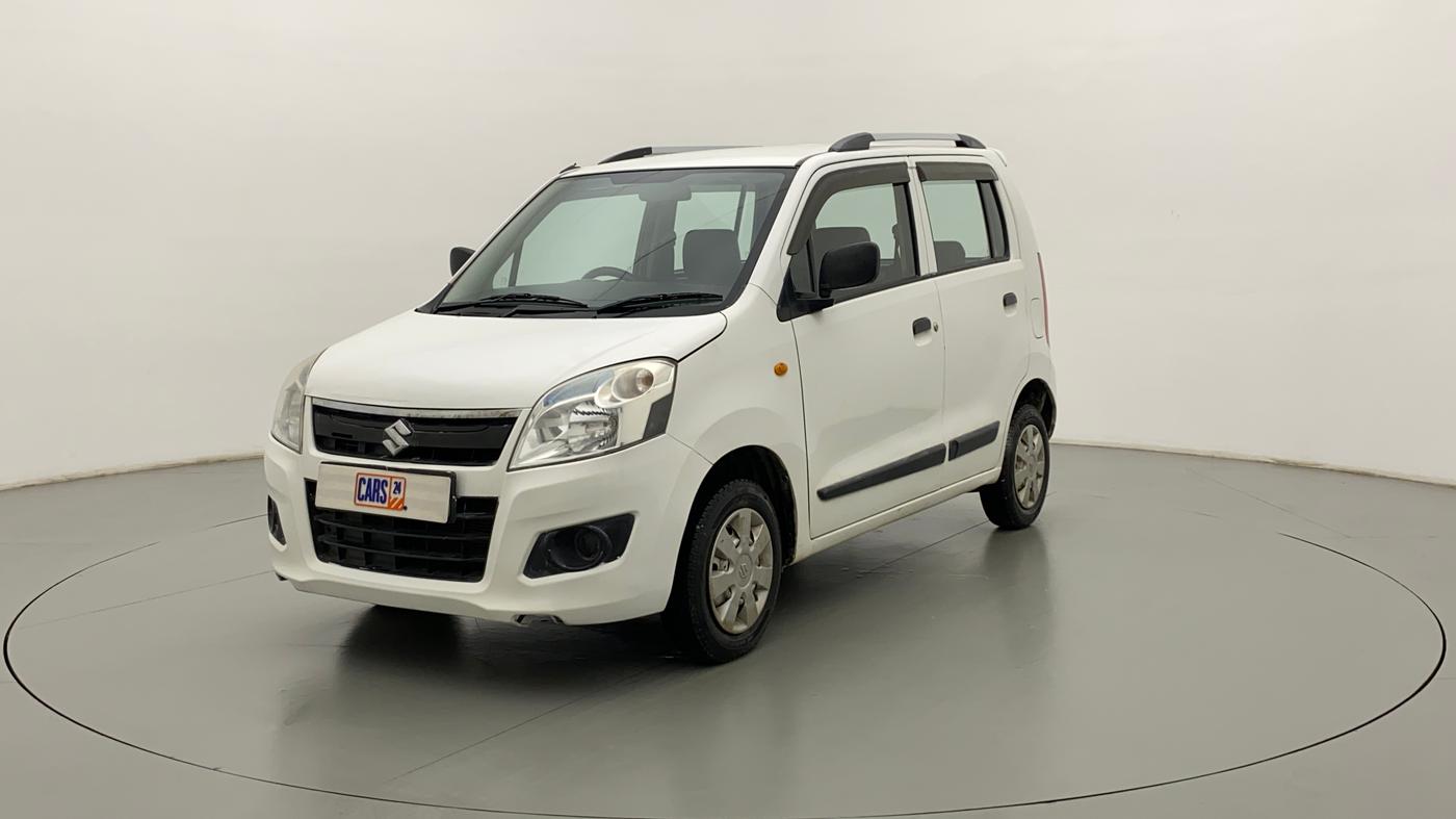 2014 Maruti Wagon R 1.0 LXI, Petrol, Manual, 50,431 km, Left Front Diagonal