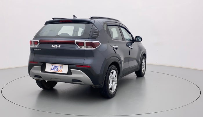 2021 KIA SONET HTK PLUS 1.2, Petrol, Manual, 27,474 km, Right Back Diagonal