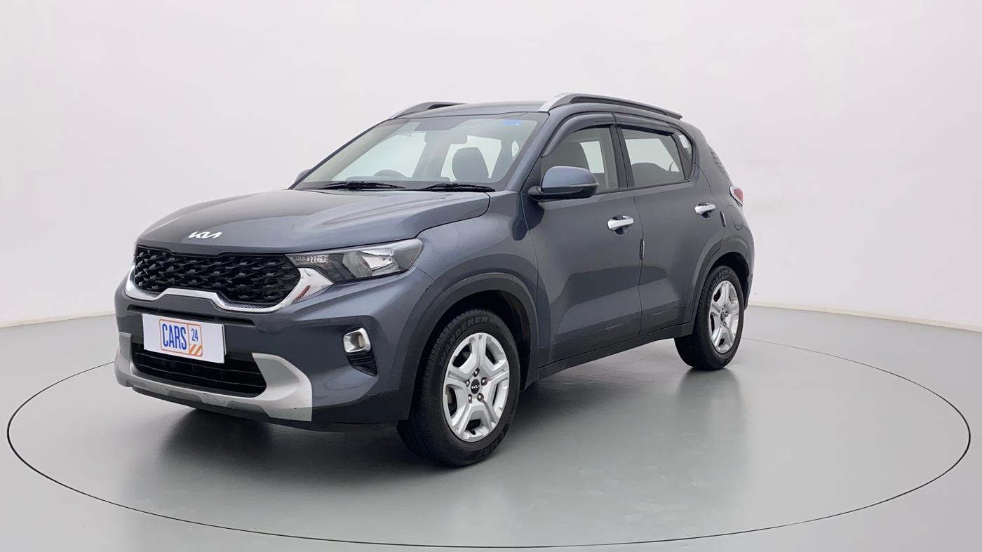 2021 KIA SONET HTK PLUS 1.2, Petrol, Manual, 27,474 km, Left Front Diagonal