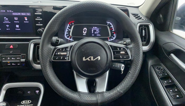 2021 KIA SONET HTK PLUS 1.2, Petrol, Manual, 27,474 km, Steering Wheel Close Up