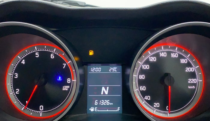 2018 Maruti Swift ZXI AMT, Petrol, Automatic, 61,673 km, Odometer Image