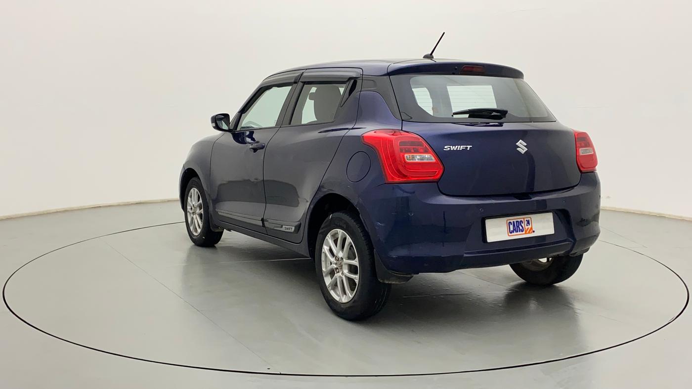 2018 Maruti Swift ZXI AMT, Petrol, Automatic, 61,673 km, Left Back Diagonal