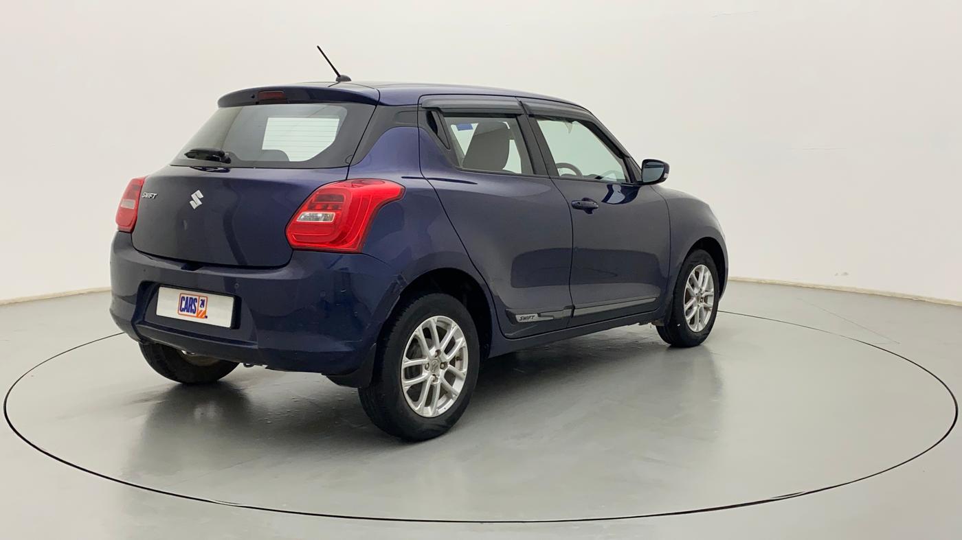 2018 Maruti Swift ZXI AMT, Petrol, Automatic, 61,673 km, Right Back Diagonal