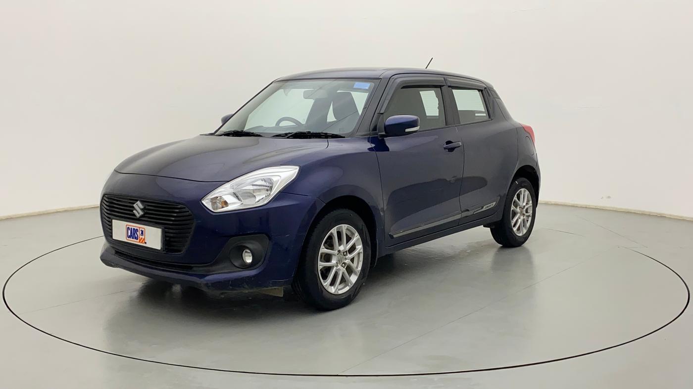 2018 Maruti Swift ZXI AMT, Petrol, Automatic, 61,673 km, Left Front Diagonal