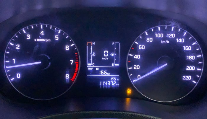 2018 Hyundai Creta E PLUS 1.6 PETROL, Petrol, Manual, 1,14,429 km, Odometer Image