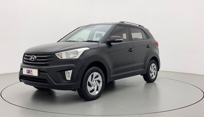 2018 Hyundai Creta E PLUS 1.6 PETROL, Petrol, Manual, 1,14,429 km, Left Front Diagonal