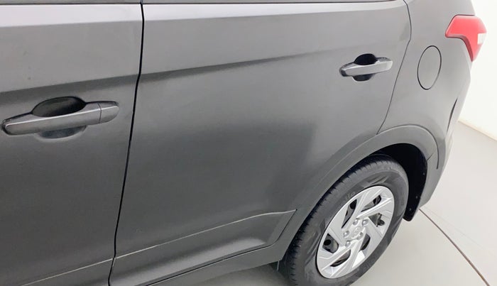 2018 Hyundai Creta E PLUS 1.6 PETROL, Petrol, Manual, 1,14,429 km, Rear left door - Slightly dented