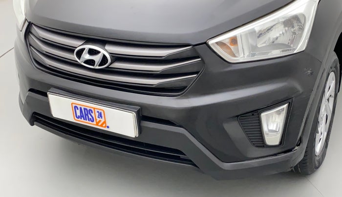 2018 Hyundai Creta E PLUS 1.6 PETROL, Petrol, Manual, 1,14,429 km, Front bumper - Minor damage