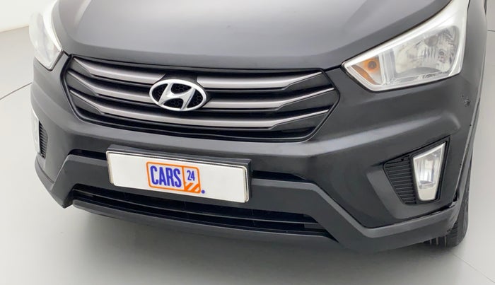 2018 Hyundai Creta E PLUS 1.6 PETROL, Petrol, Manual, 1,14,429 km, Front bumper - Slightly dented