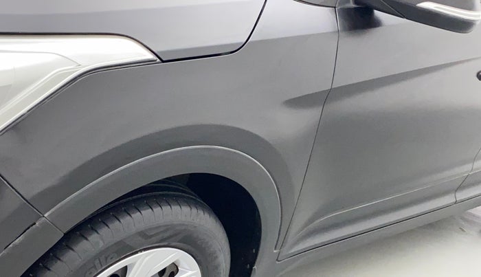 2018 Hyundai Creta E PLUS 1.6 PETROL, Petrol, Manual, 1,14,429 km, Left fender - Minor scratches