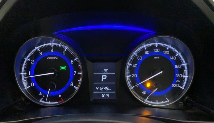 2019 Maruti Baleno DELTA CVT PETROL 1.2, Petrol, Automatic, 41,301 km, Odometer Image