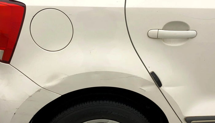 2012 Volkswagen Polo TRENDLINE 1.2L PETROL, Petrol, Manual, 89,823 km, Right quarter panel - Slightly dented