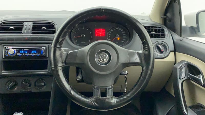 2012 Volkswagen Polo TRENDLINE 1.2L PETROL, Petrol, Manual, 89,823 km, Steering Wheel Close Up