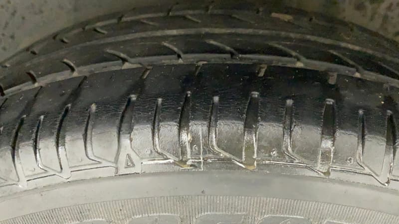 2012 Volkswagen Polo TRENDLINE 1.2L PETROL, Petrol, Manual, 89,823 km, Left Rear Tyre Tread