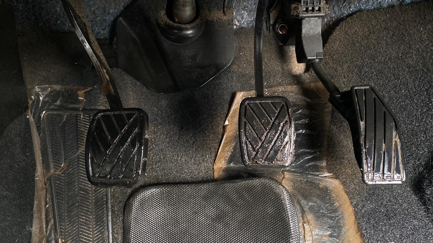 2023 Maruti Baleno DELTA CNG 1.2L, CNG, Manual, 44,748 km, Pedals