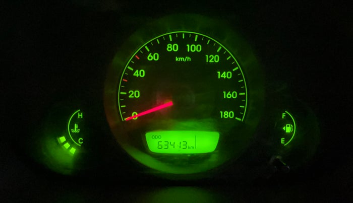 2016 Hyundai Eon ERA +, Petrol, Manual, 63,405 km, Odometer Image