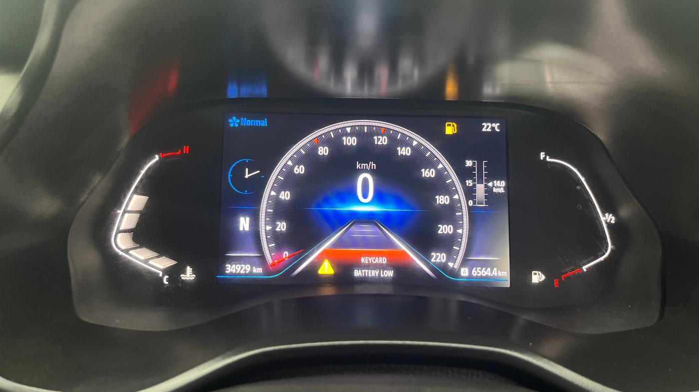 2022 Renault Kiger RXZ AMT, Petrol, Automatic, 34,929 km, Odometer Image