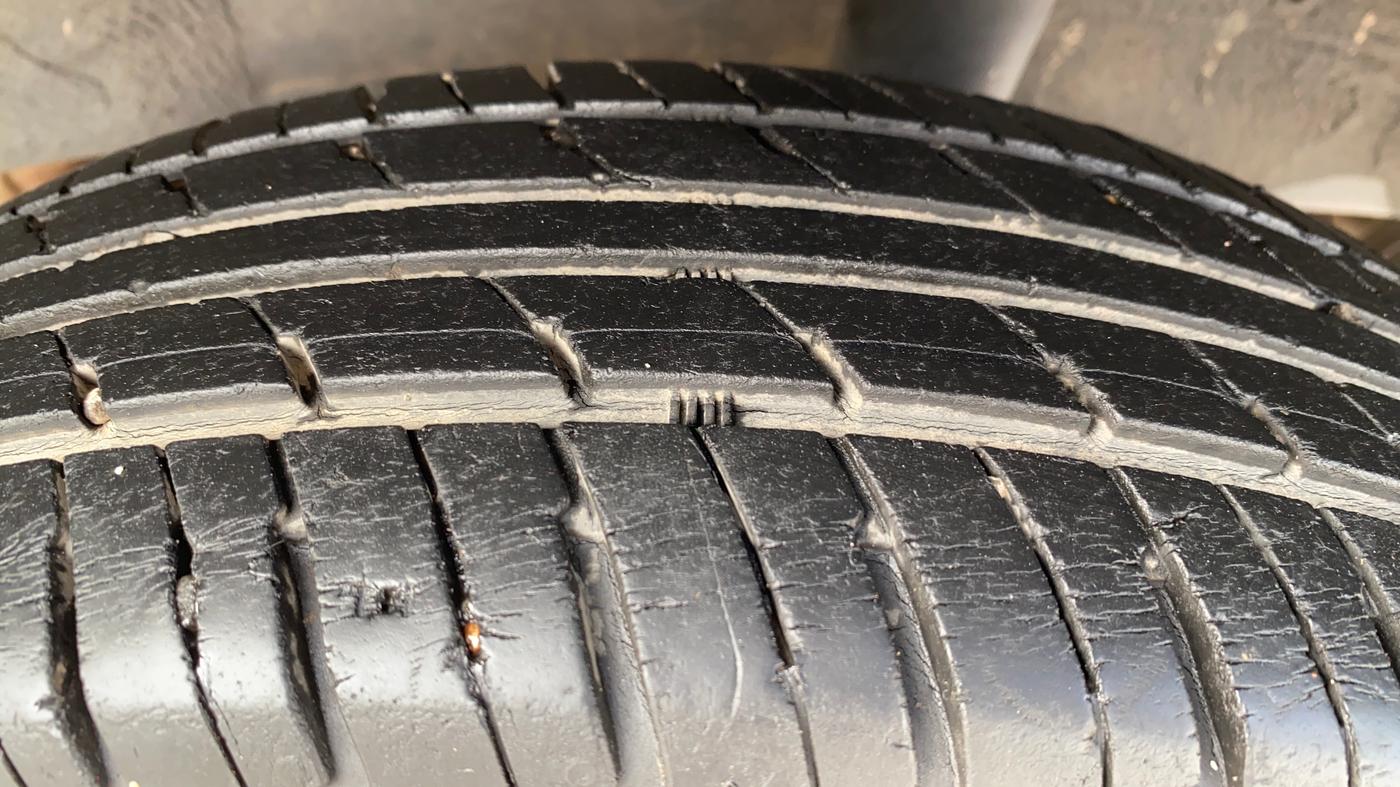 2019 Renault Kwid RXL, Petrol, Manual, 40,083 km, Left Rear Tyre Tread