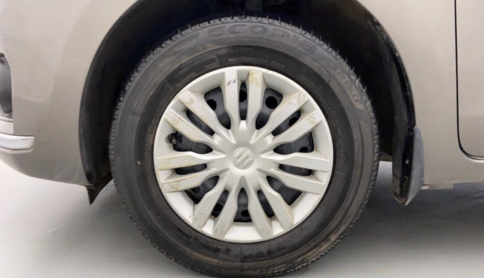 2017 Maruti Dzire VDI AMT, Diesel, Automatic, 51,735 km, Left Front Wheel