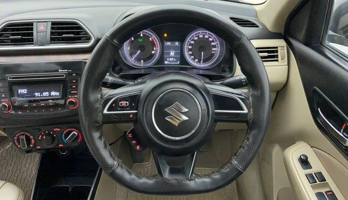 2017 Maruti Dzire VDI AMT, Diesel, Automatic, 51,735 km, Steering Wheel Close Up