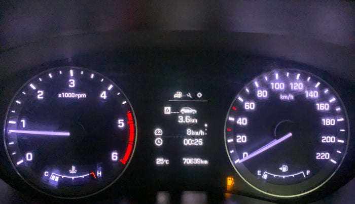 2017 Hyundai Elite i20 ASTA 1.4 CRDI, Diesel, Manual, 70,639 km, Odometer Image