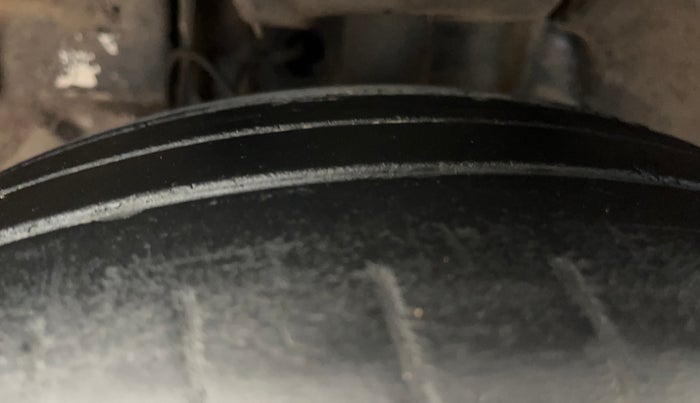 2021 Tata TIGOR XZA PLUS PETROL, Petrol, Automatic, 48,210 km, Left Front Tyre Tread