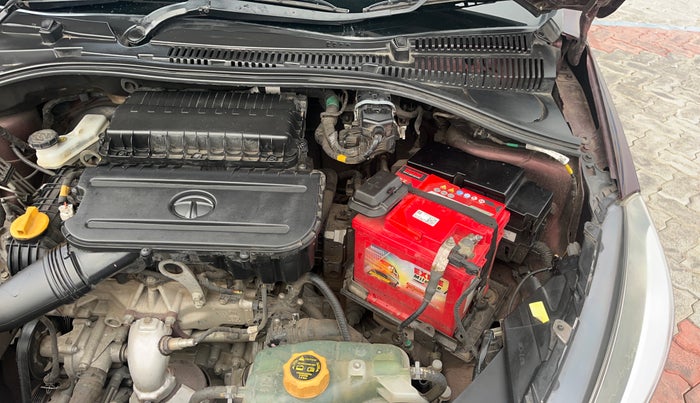 2021 Tata TIGOR XZA PLUS PETROL, Petrol, Automatic, 48,210 km, Engine View - Left