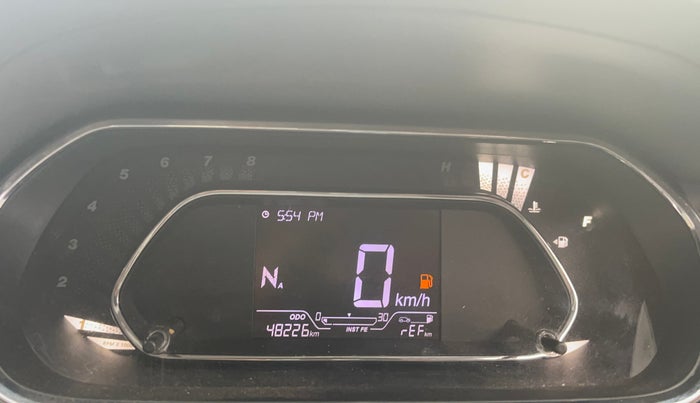 2021 Tata TIGOR XZA PLUS PETROL, Petrol, Automatic, 48,210 km, Odometer Image