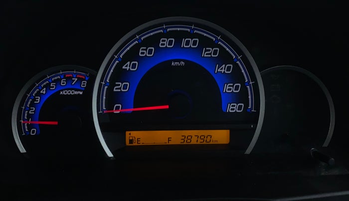 2018 Maruti Wagon R 1.0 VXI, Petrol, Manual, 38,786 km, Odometer Image