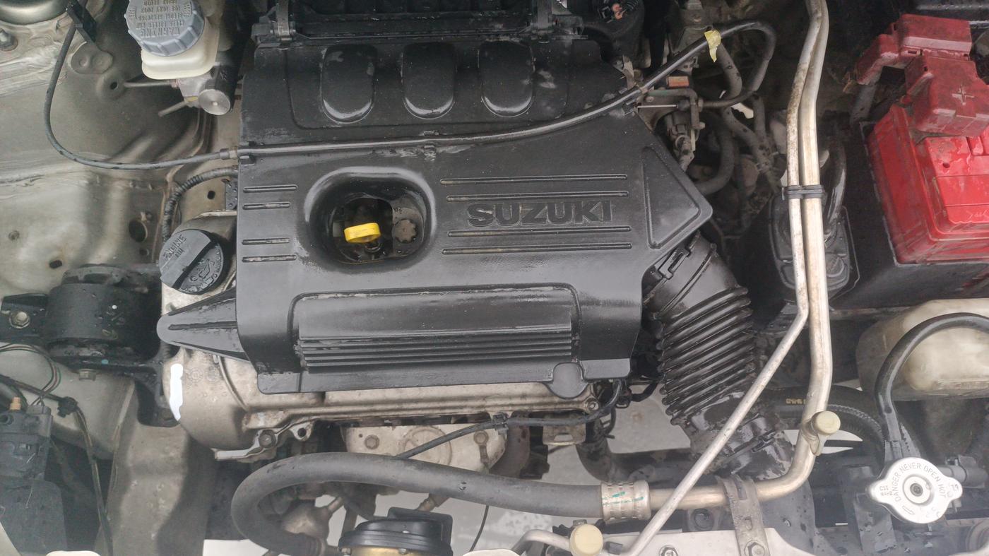 2014 Maruti Wagon R 1.0 VXI, Petrol, Manual, 1,32,169 km, Engine View