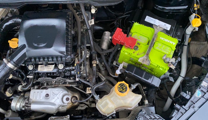 2024 Tata NEXON Fearless 1.2 Revotron 7DCA Dark Edition, Petrol, Automatic, 21,861 km, Engine View - Left