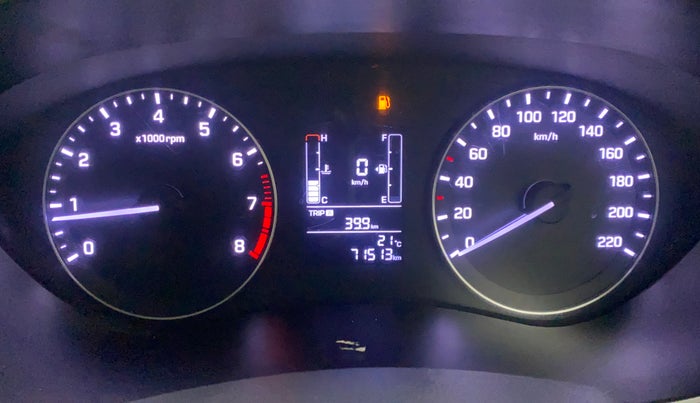 2015 Hyundai Elite i20 SPORTZ 1.2, Petrol, Manual, 71,476 km, Odometer Image