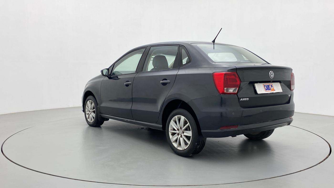 2016 Volkswagen Ameo HIGHLINE1.5L, Diesel, Manual, 1,09,668 km, Left Back Diagonal