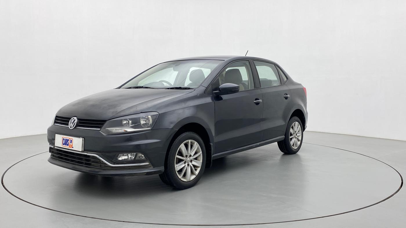 2016 Volkswagen Ameo HIGHLINE1.5L, Diesel, Manual, 1,09,668 km, Left Front Diagonal