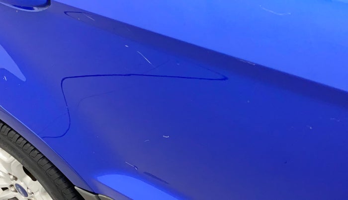 2015 Ford Ecosport TITANIUM 1.5L PETROL AT, Petrol, Automatic, 98,585 km, Right rear door - Minor scratches