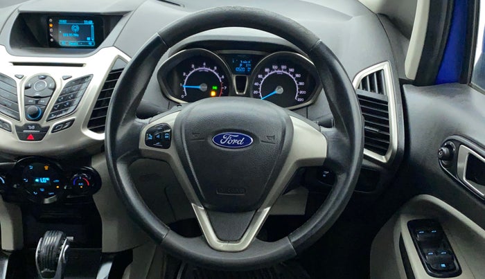 2015 Ford Ecosport TITANIUM 1.5L PETROL AT, Petrol, Automatic, 98,585 km, Steering Wheel Close Up