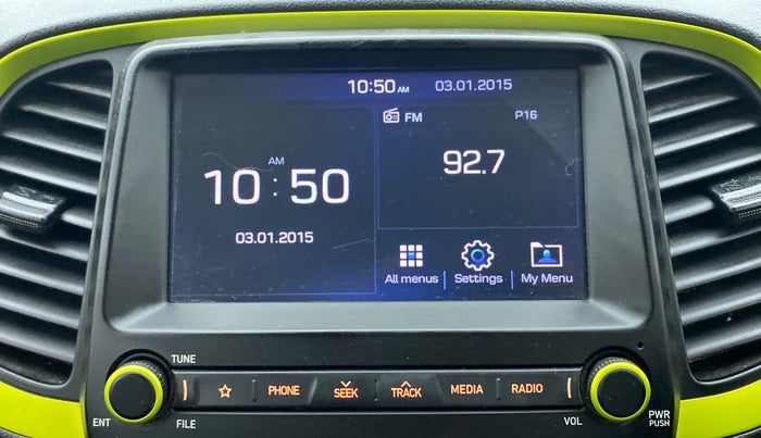 2019 Hyundai NEW SANTRO SPORTZ AMT, Petrol, Automatic, 29,200 km, Infotainment System