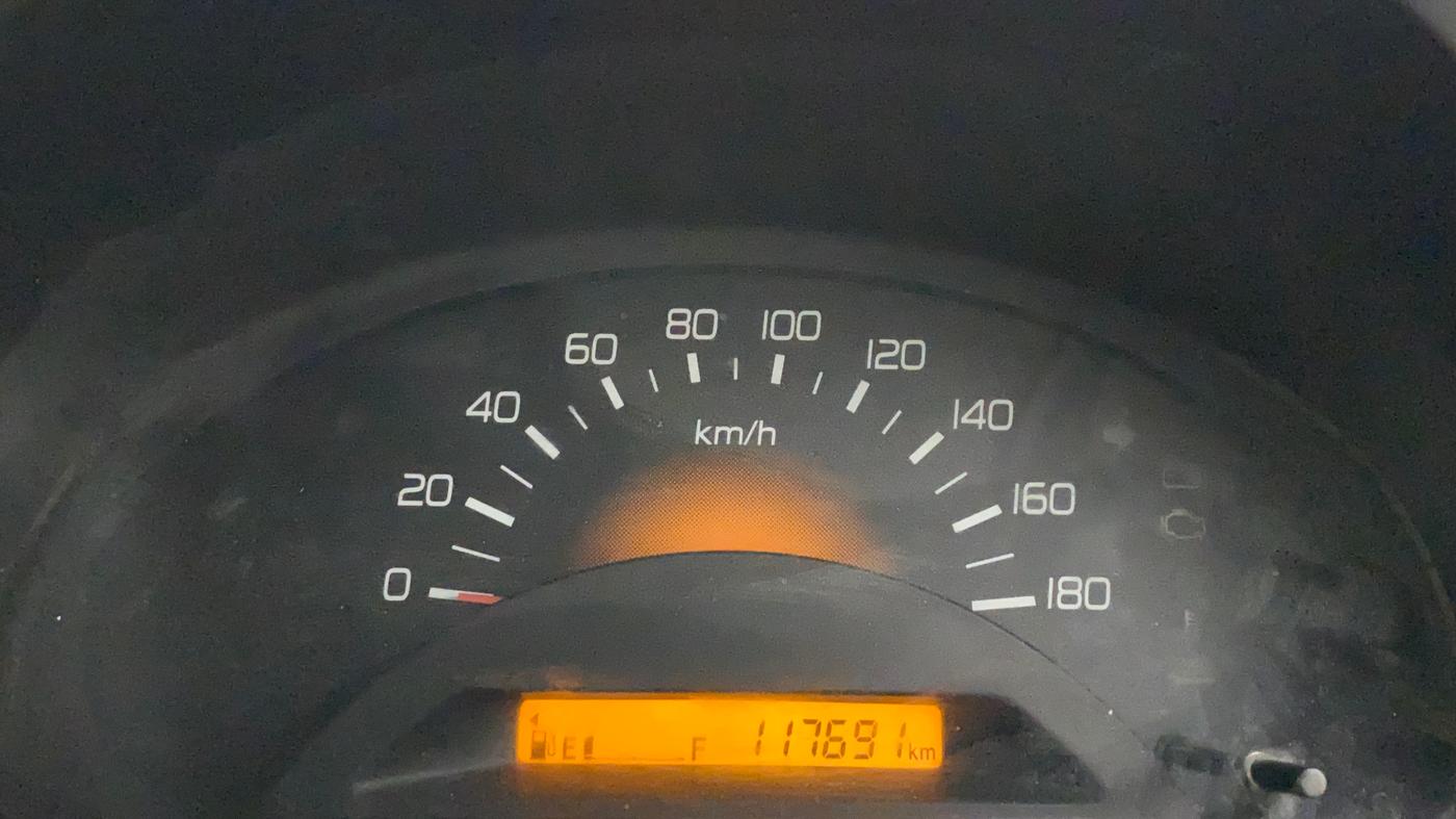 2017 Maruti Wagon R 1.0 LXI CNG, CNG, Manual, 1,17,691 km, Odometer Image