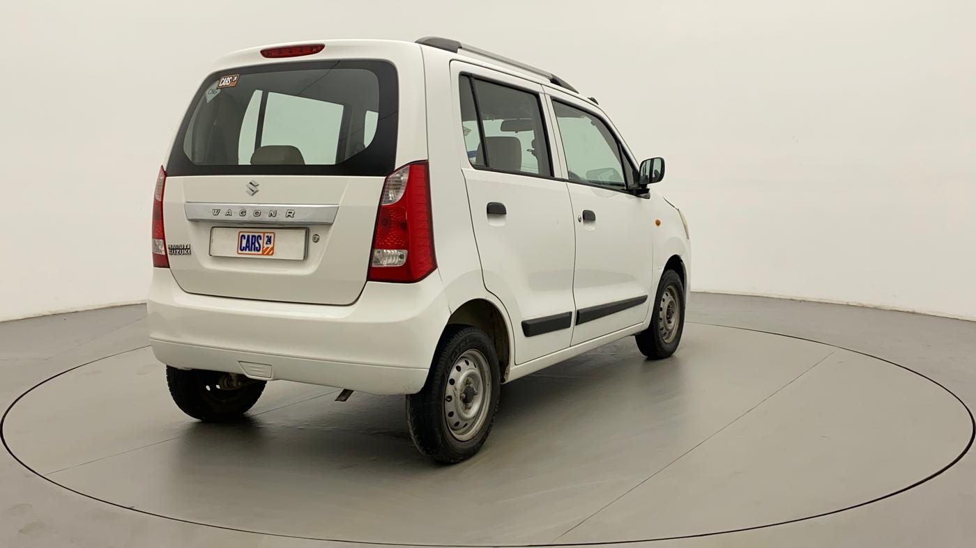 2017 Maruti Wagon R 1.0 LXI CNG, CNG, Manual, 1,17,691 km, Right Back Diagonal