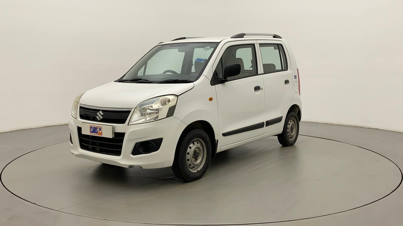 2017 Maruti Wagon R 1.0 LXI CNG, CNG, Manual, 1,17,691 km, Left Front Diagonal