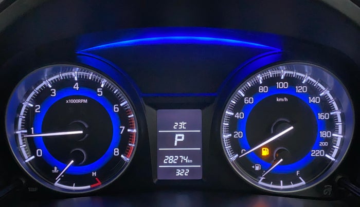 2021 Maruti Baleno DELTA CVT PETROL 1.2, Petrol, Automatic, 28,273 km, Odometer Image
