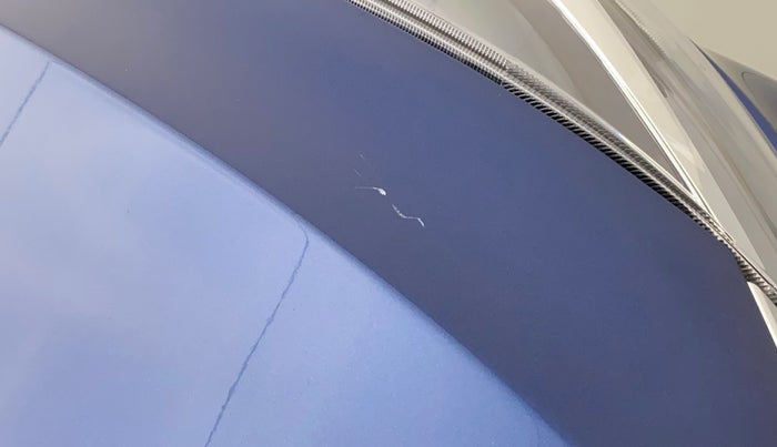 2021 Maruti Baleno DELTA CVT PETROL 1.2, Petrol, Automatic, 28,273 km, Bonnet (hood) - Minor scratches