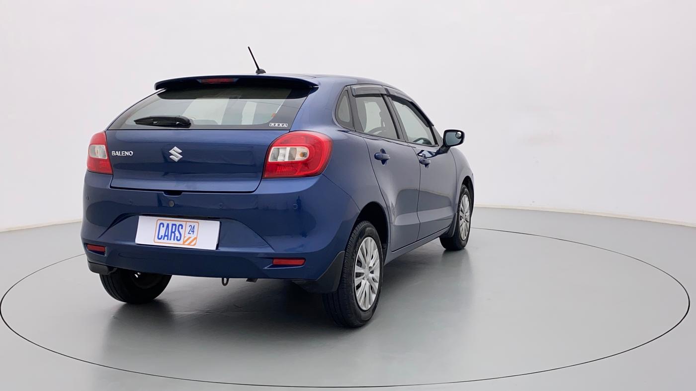 2021 Maruti Baleno DELTA CVT PETROL 1.2, Petrol, Automatic, 28,273 km, Right Back Diagonal