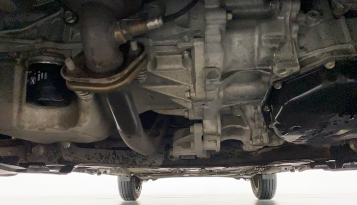 2021 Maruti Baleno DELTA CVT PETROL 1.2, Petrol, Automatic, 28,273 km, Front Underbody